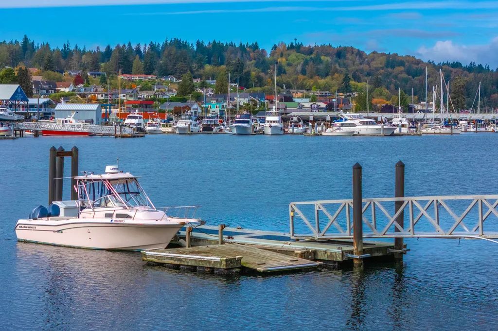 Legacy Waterfront Estate with Deep Water Dock in Gig Harbor for 128 Million 60