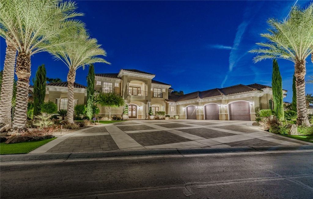 Nevada Luxury at Its Finest Stunning Custom Estate with Double Fairway and Lake Views for 8.5 Million 1