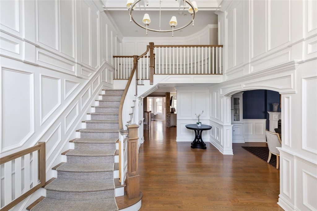 Sophisticated Living Exceptional Residence in New York Boasting Timeless Architectural Elegance Asking 4.975 Million 5