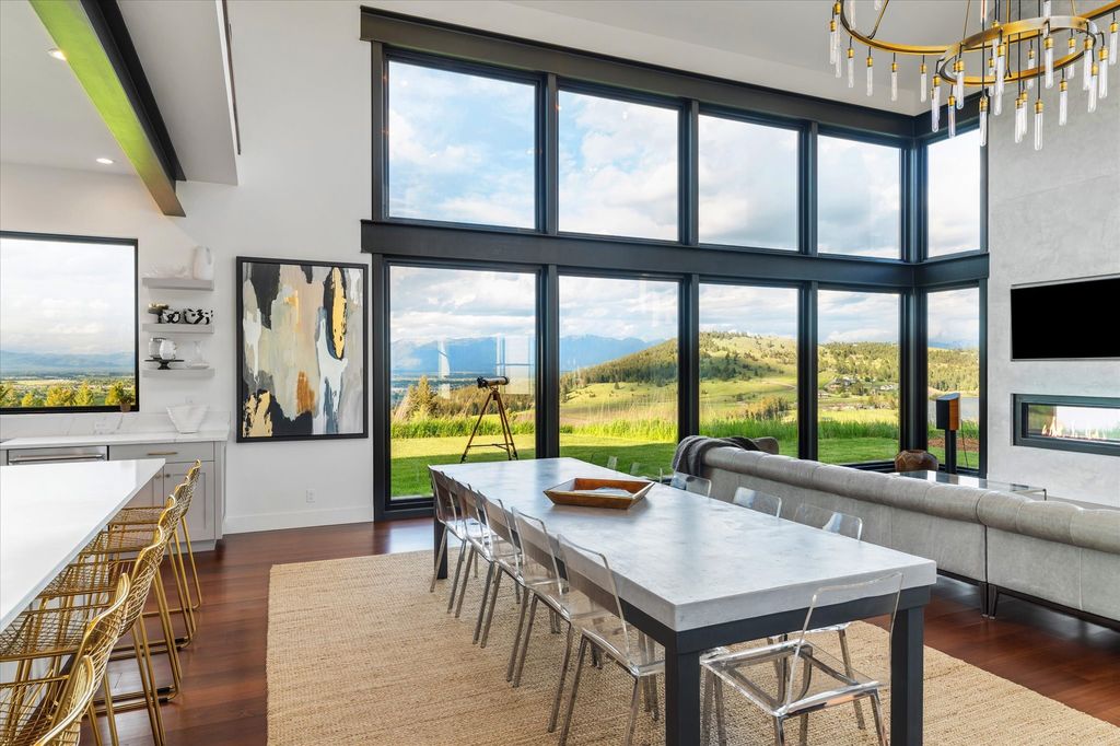 Top of the World in Montana Stunning 3.4M Modern Estate with Unrivaled Views 12