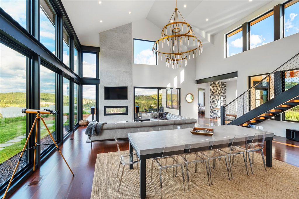 Top of the World in Montana Stunning 3.4M Modern Estate with Unrivaled Views 14