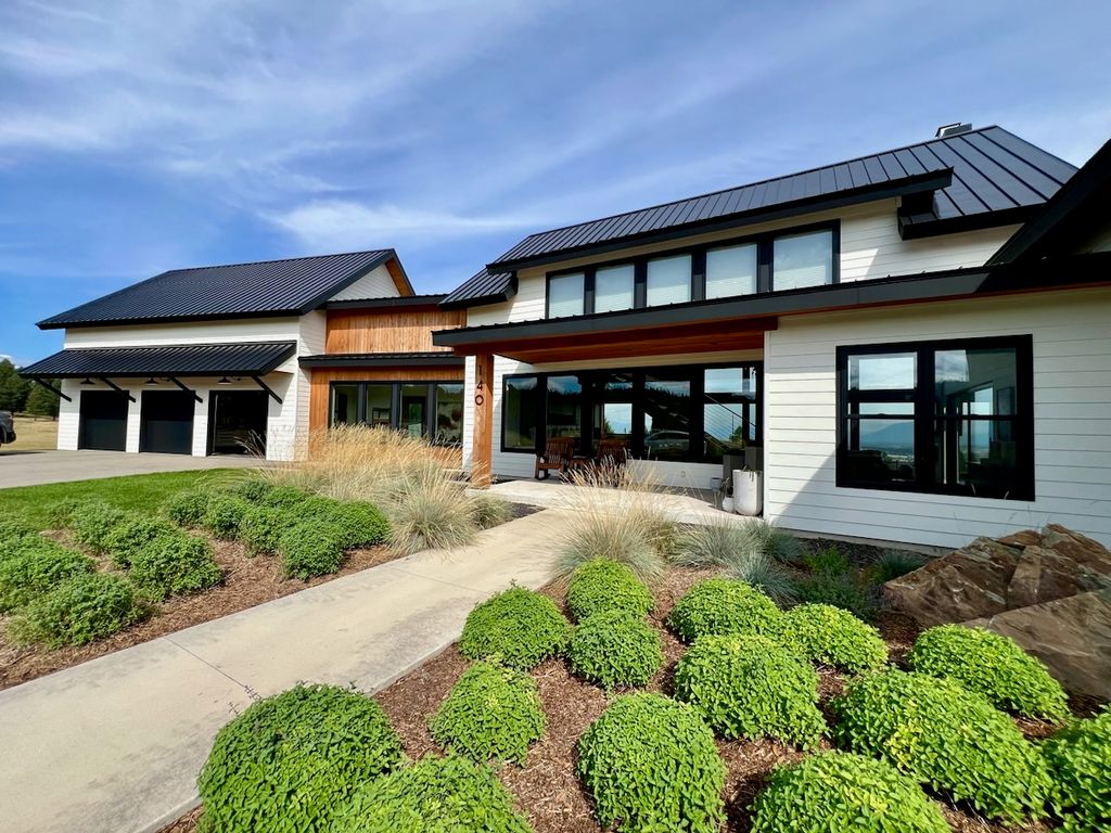 Top of the World in Montana Stunning 3.4M Modern Estate with Unrivaled Views 3