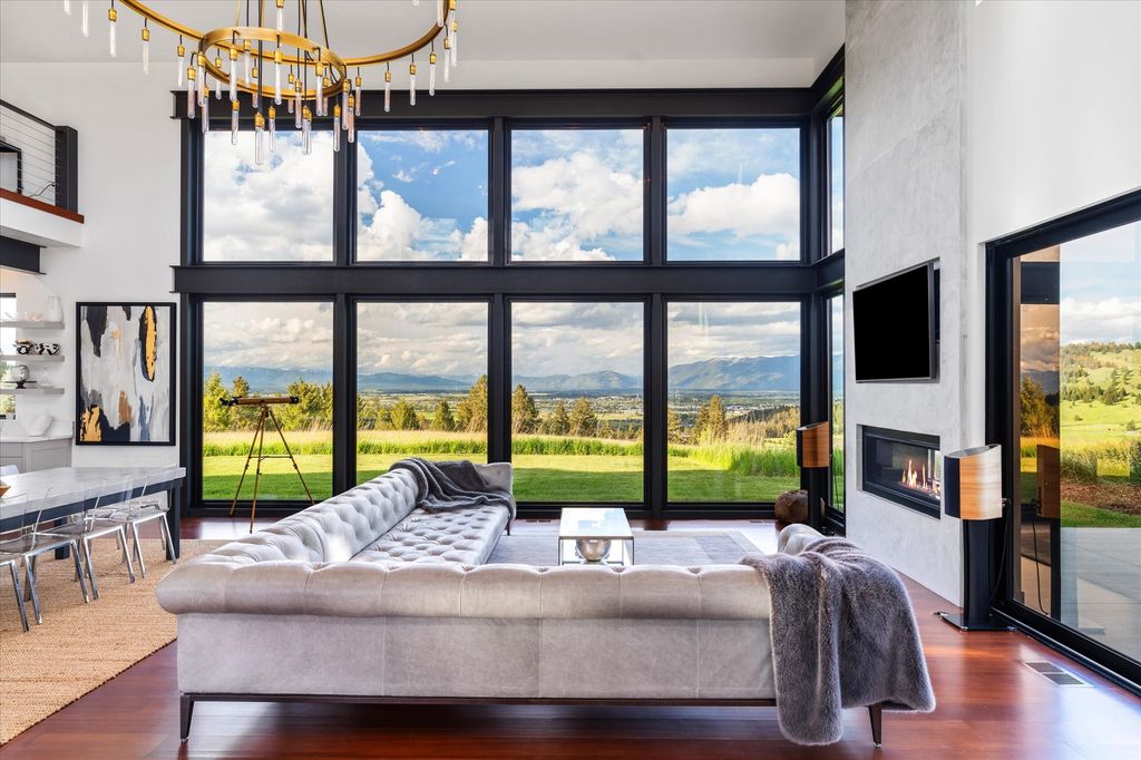 Top of the World in Montana Stunning 3.4M Modern Estate with Unrivaled Views 9