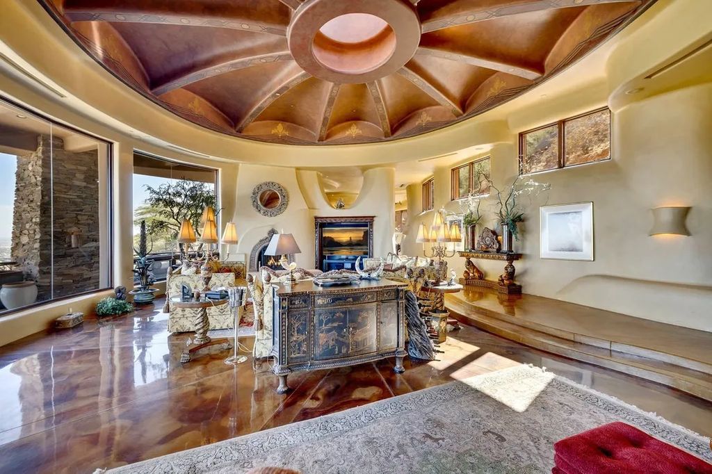 culptural Elegance Arizona Estate Designed by Ken Hutchinson Listed at 17 Million 19