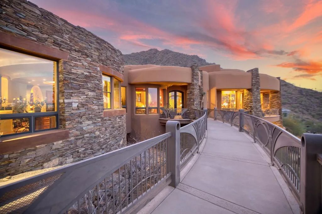 culptural Elegance Arizona Estate Designed by Ken Hutchinson Listed at 17 Million 5