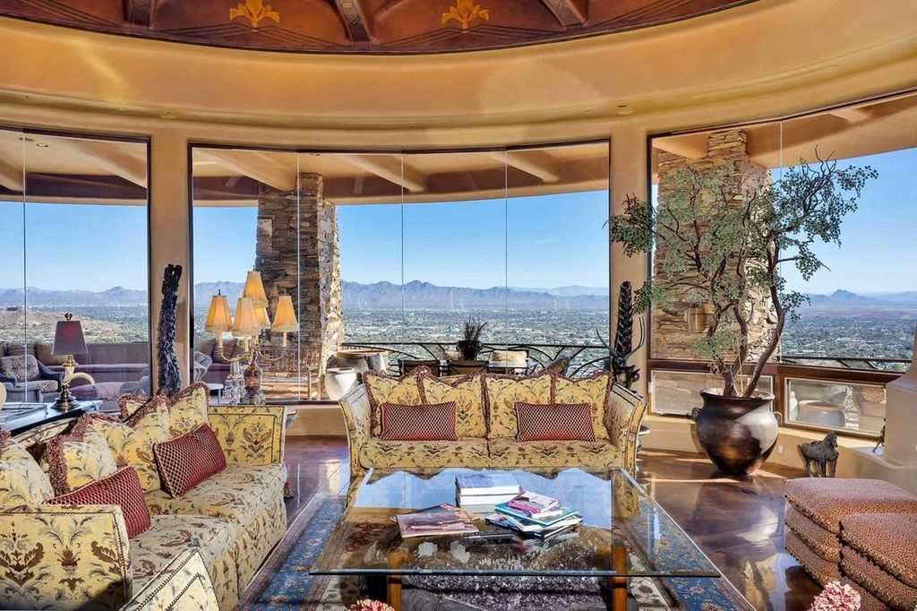 culptural Elegance Arizona Estate Designed by Ken Hutchinson Listed at 17 Million 64