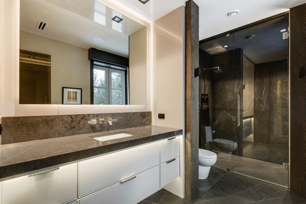 A Timeless Masterpiece William Pereira Designed Stone Mansion in Illinois for 12 Million 28