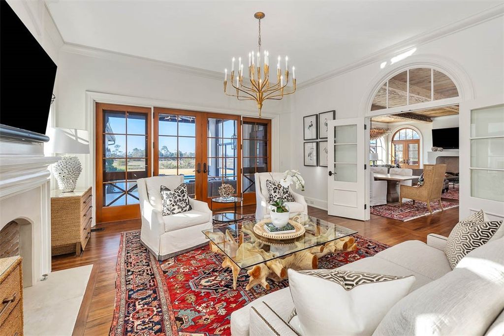 Exclusive Gated Retreat Luxurious Coastal Estate in The Lodge Sea Island for 12.725 Million 18