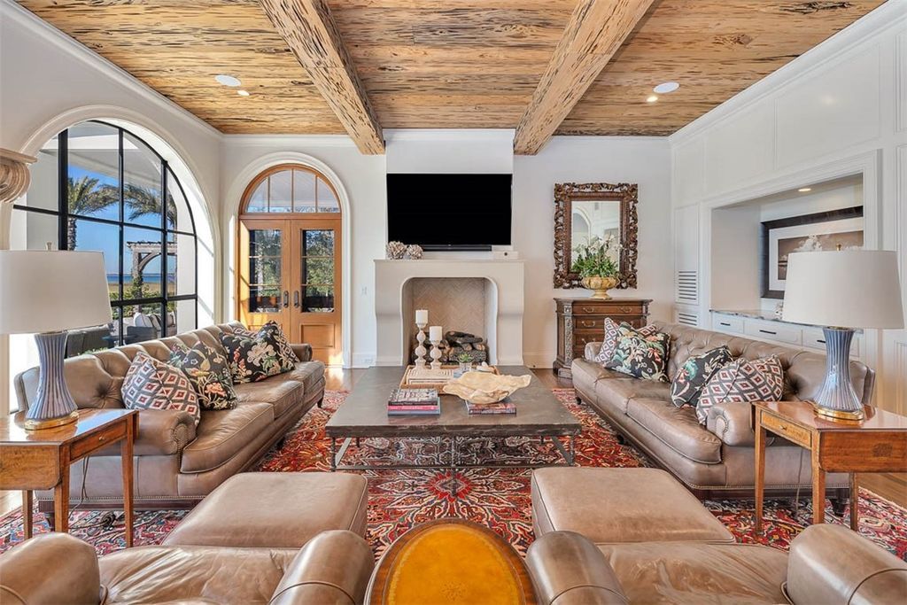 Exclusive Gated Retreat Luxurious Coastal Estate in The Lodge Sea Island for 12.725 Million 21