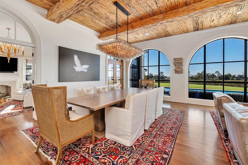 Exclusive Gated Retreat Luxurious Coastal Estate in The Lodge Sea Island for 12.725 Million 23