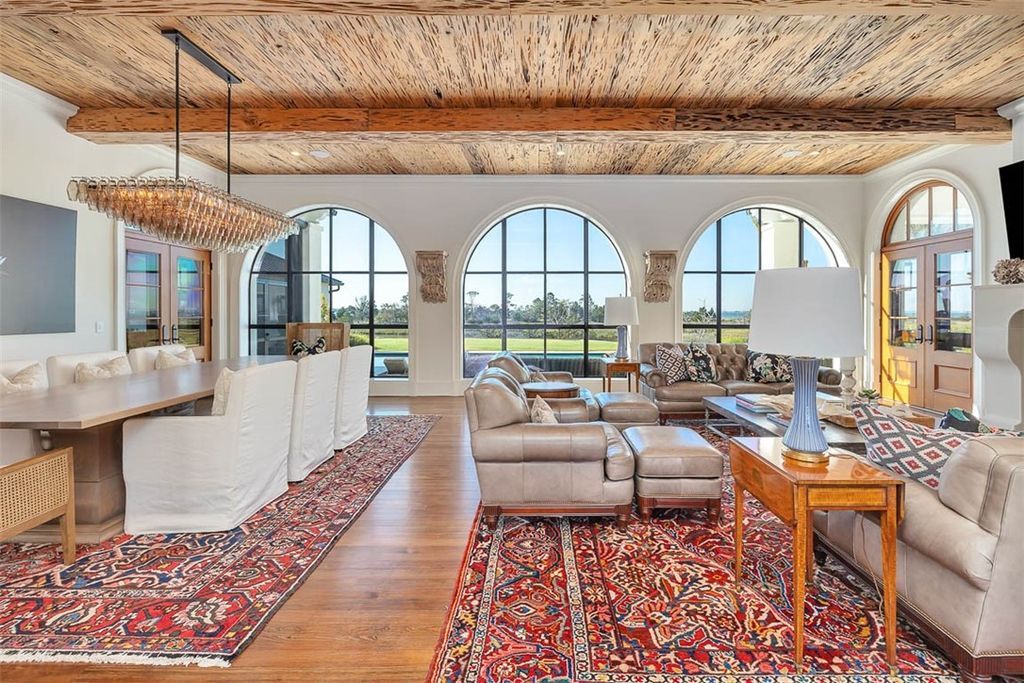 Exclusive Gated Retreat Luxurious Coastal Estate in The Lodge Sea Island for 12.725 Million 24