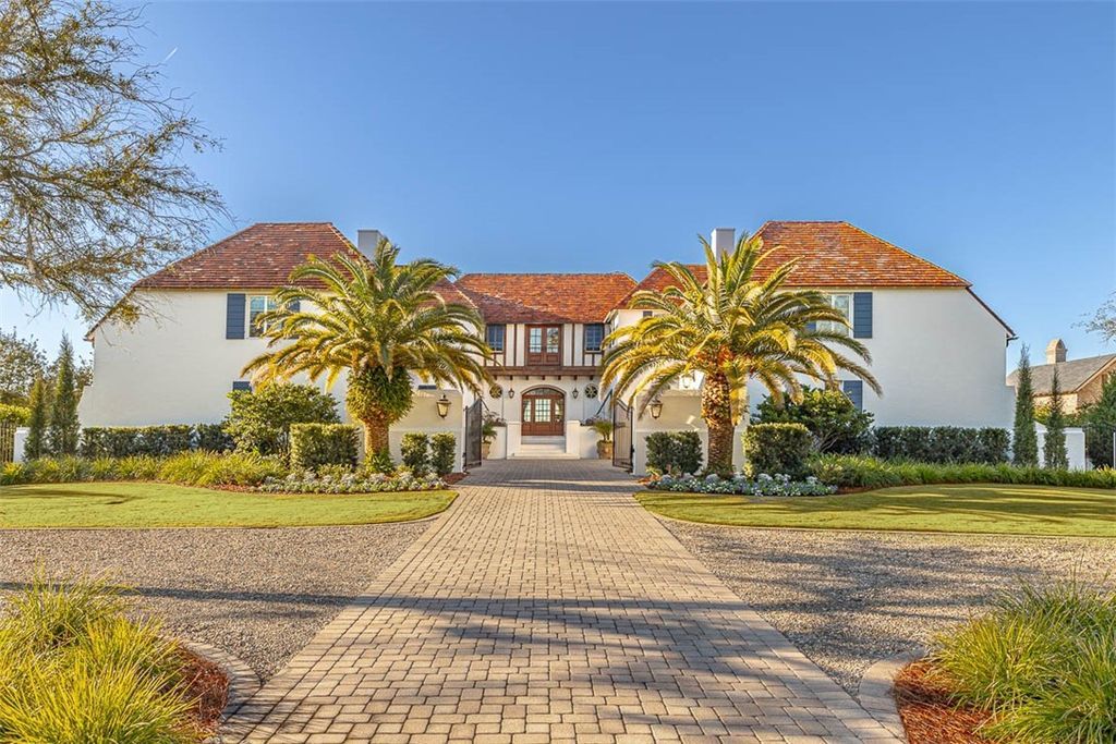 Exclusive Gated Retreat Luxurious Coastal Estate in The Lodge Sea Island for 12.725 Million 3