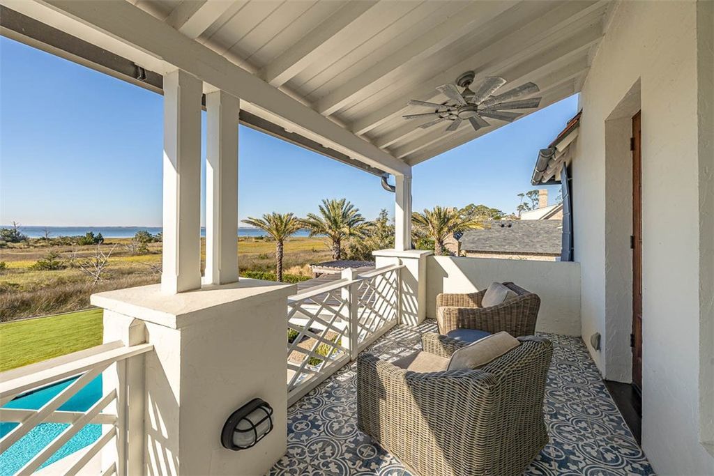 Exclusive Gated Retreat Luxurious Coastal Estate in The Lodge Sea Island for 12.725 Million 47