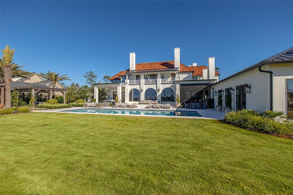 Exclusive Gated Retreat Luxurious Coastal Estate in The Lodge Sea Island for 12.725 Million 62
