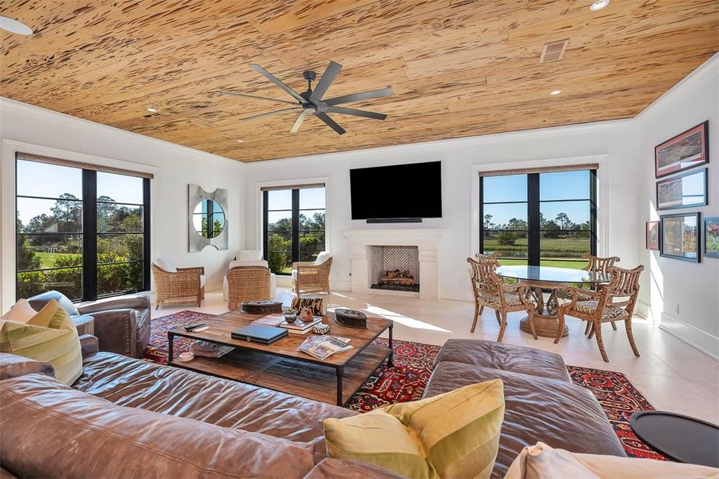 Exclusive Gated Retreat Luxurious Coastal Estate in The Lodge Sea Island for 12.725 Million 65
