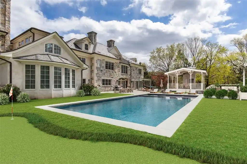 1 Duck Pond Road – Heathcote Estate with Tranquil Duck Pond Views Listed for 9.95 Million in New York 3