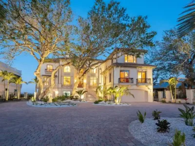 Stunning $11.8 Million Waterfront Oasis in Osprey, FL with Breathtaking Gulf-to-Bay Views