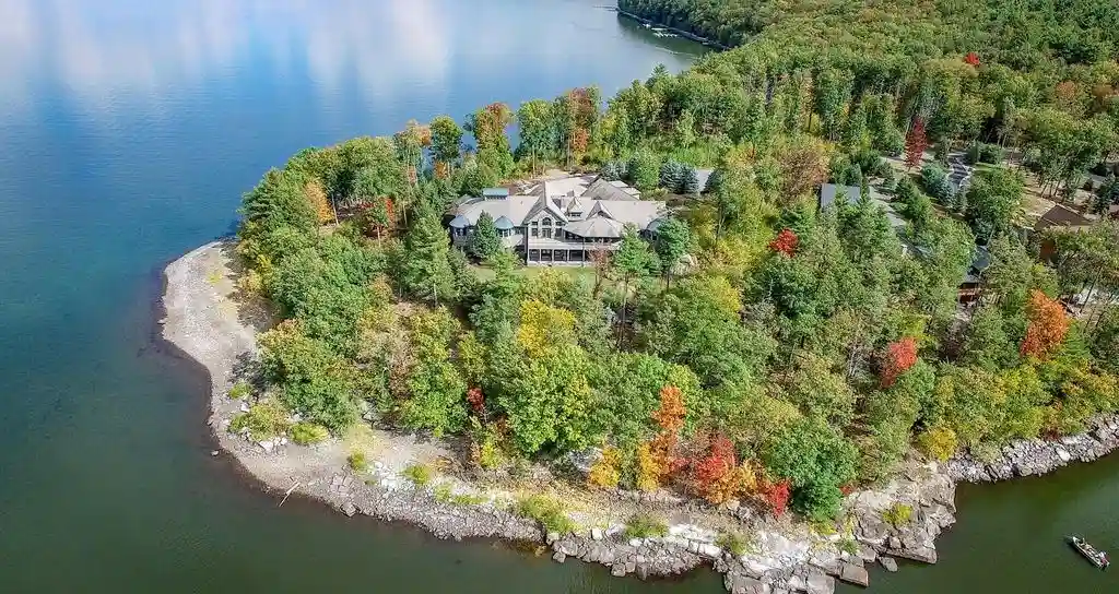 130 Calico Ct Offers Gated Lakefront Luxury in Paupack for 5.9 Million 1