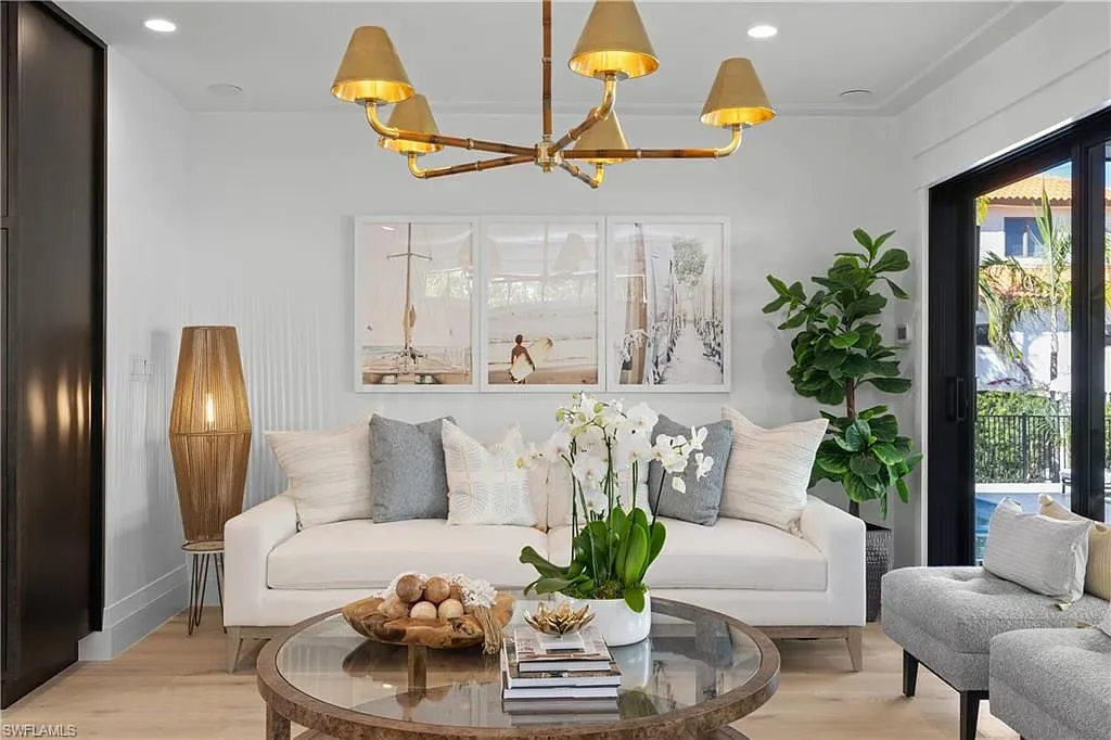 Luxury smart home at 1355 4th St S, equipped with Control4 automation, security cameras, and impact-resistant windows for seamless modern living.