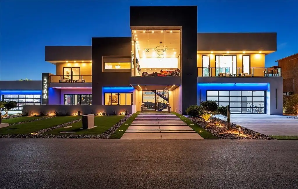 3266 S Spring Mountain Blvd – The Worlds Coolest Race Track House in Nevada Asks 6459500 1