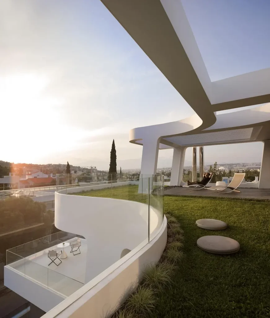 House Symbiosis by Direction Architects Balances Privacy and Togetherness in Athens 11