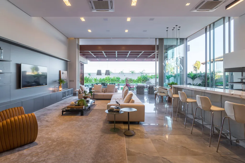 Pendulum House by Truvian Arquitetura A Fusion of Functionality Elegance and Nature 11