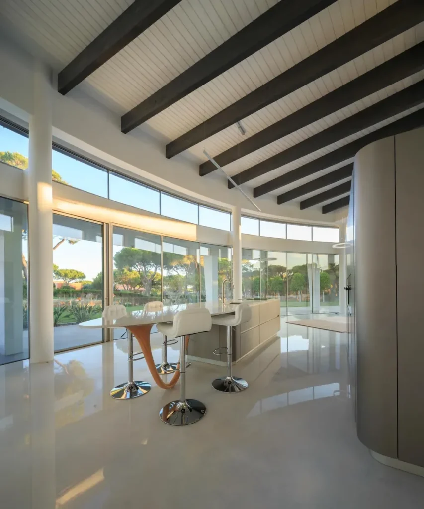 Pinhal Velho House by Vasco Vieira Arquitectos, Sculptural Modernism Meets Solar Geometry in Vilamoura, Portugal