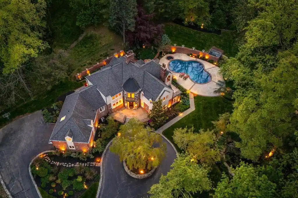1100 Green Valley Rd Showcases a Stunning Tudor Revival in Bryn Mawr for 2.795 Million 1