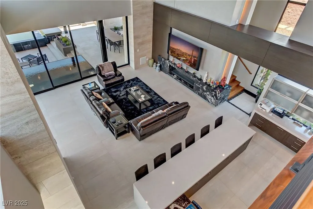 1550 Dragon Crest Ave Offers Elevated Desert Luxury and Strip Views for 17 Million 10
