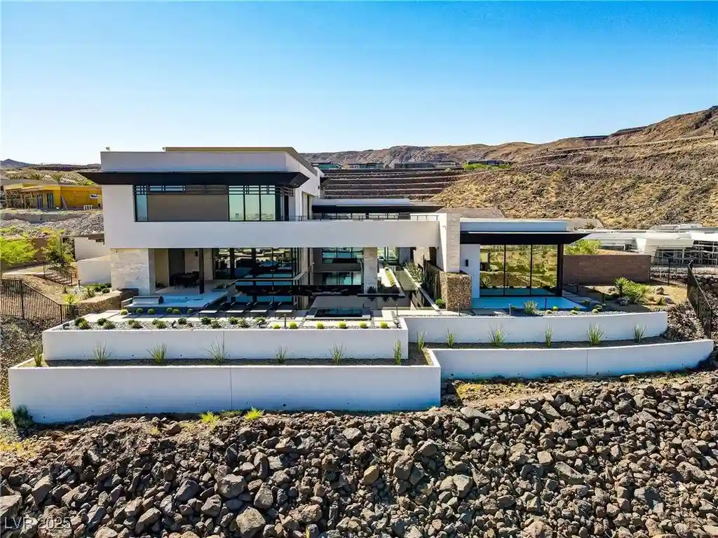 1550 Dragon Crest Ave Offers Elevated Desert Luxury and Strip Views for 17 Million 5