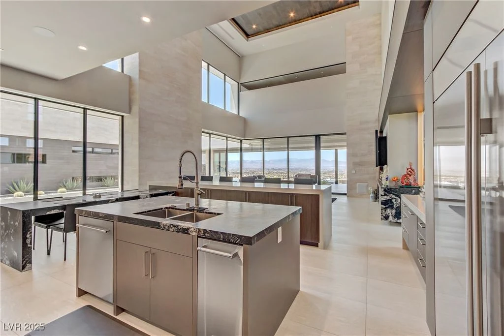 1550 Dragon Crest Ave Offers Elevated Desert Luxury and Strip Views for 17 Million 6