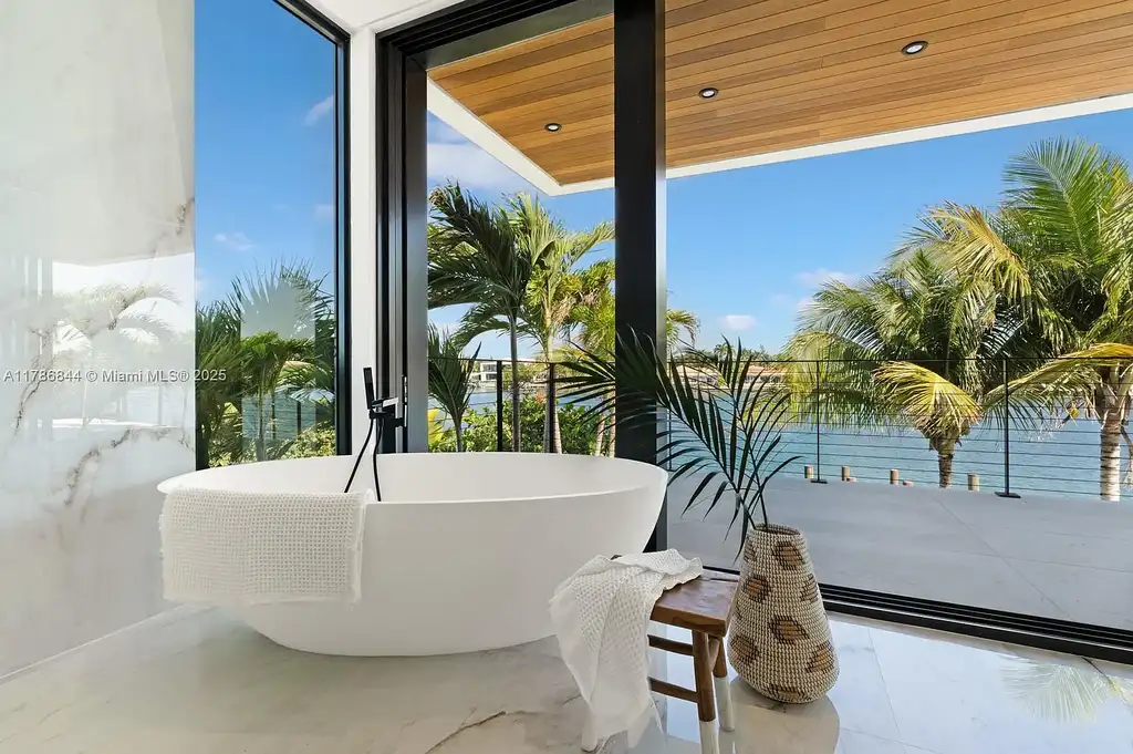 701 86th St Stunning 9.9 Million Modern Waterfront Home for Sale in Miami Beach 12