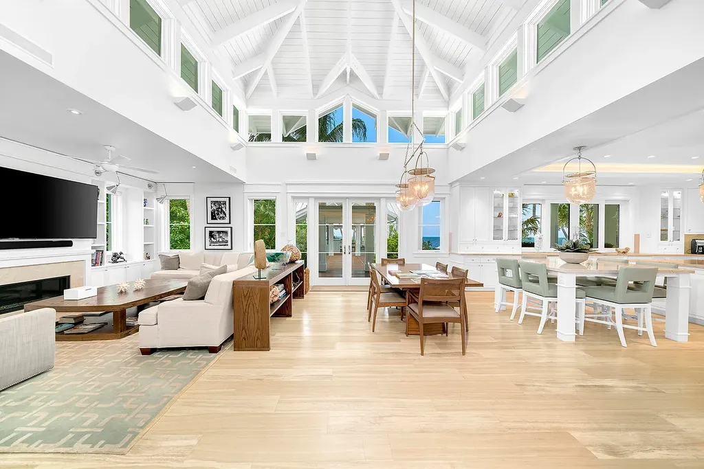 $42M tropical retreat at 88041 Old Hwy featuring lagoon pool and boat basin
