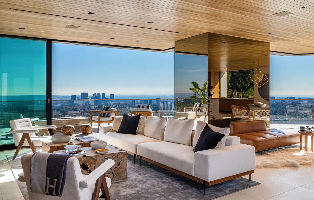 Angelo View Residence by IR Architects A Hollywood Hills Haven of Modern Glamour 6
