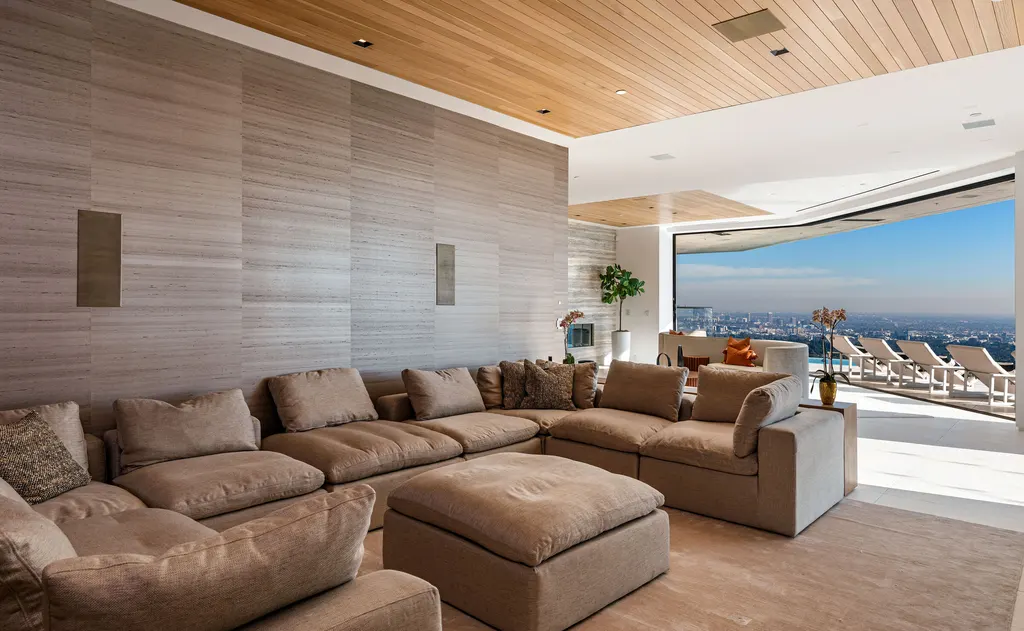 Angelo View Residence by IR Architects, A Hollywood Hills Haven of Modern Glamour