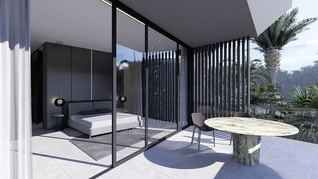 Dubai Hills Villa by STATE of Architecture A Sculptural Dialogue of Light Form and Nature 10