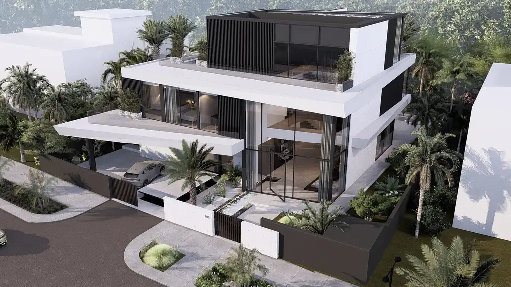 Dubai Hills Villa by STATE of Architecture A Sculptural Dialogue of Light Form and Nature 2