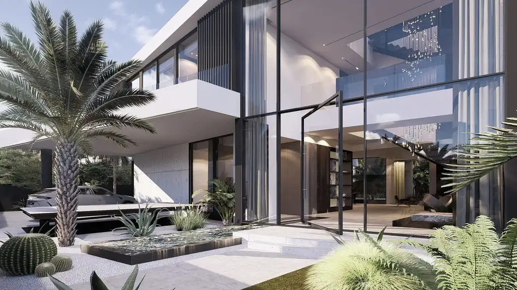 Dubai Hills Villa by STATE of Architecture A Sculptural Dialogue of Light Form and Nature 3