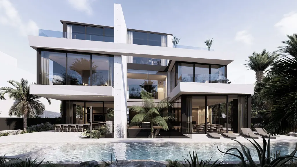 Dubai Hills Villa by STATE of Architecture, A Sculptural Dialogue of Light, Form, and Nature
