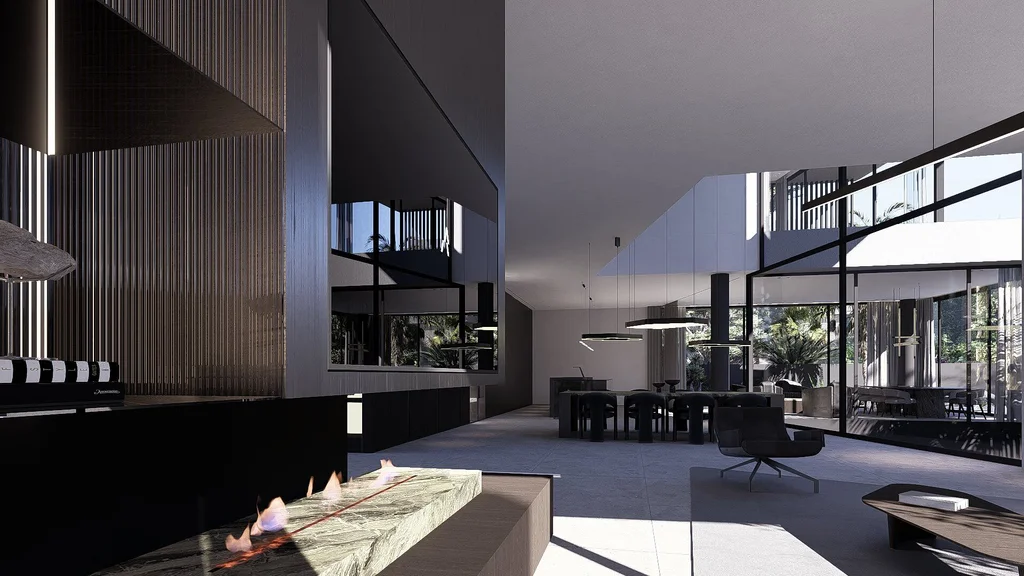 Dubai Hills Villa by STATE of Architecture, A Sculptural Dialogue of Light, Form, and Nature