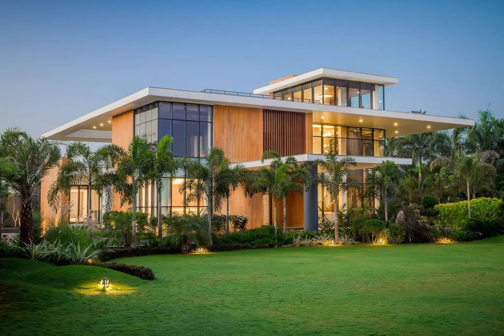KIRTI Residence by UNEVEN, A Harmonious Minimalist Home in Vadodara