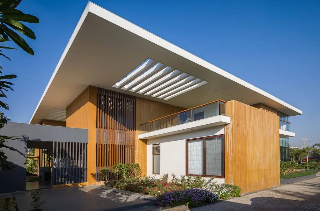 KIRTI Residence by UNEVEN A Harmonious Minimalist Home in Vadodara 8