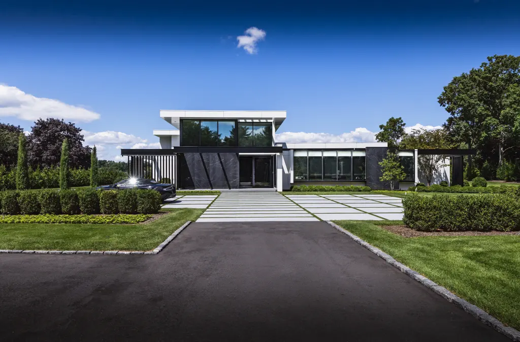 Quail Run House by Mojo Stumer Associates, A Minimalist Marvel Where Nature Intertwines with Modern Geometry