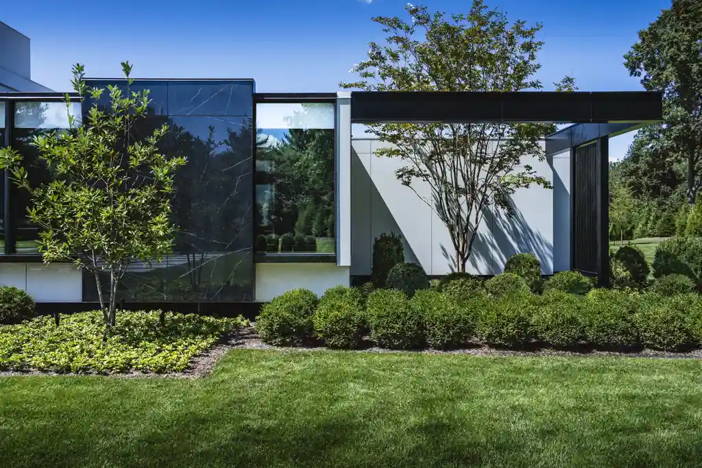 Quail Run House by Mojo Stumer Associates A Minimalist Marvel Where Nature Intertwines with Modern Geometry 5