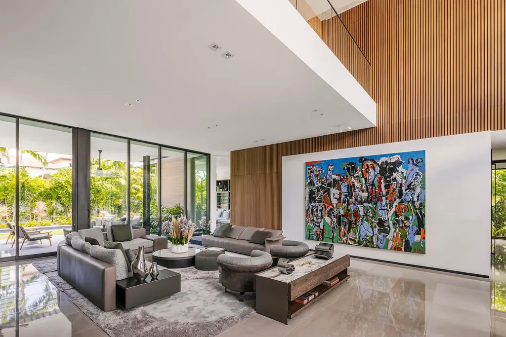 Wol Residence by SDH Studio A Serene Entertainers Retreat in Golden Beach Florida 11
