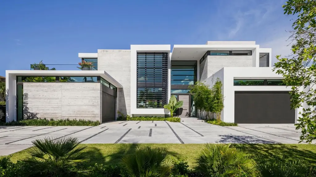 Wol Residence by SDH Studio, A Serene Entertainer’s Retreat in Golden Beach, Florida