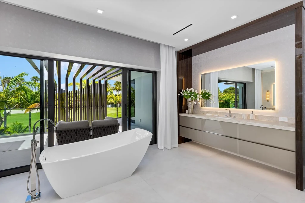 1955 Thatch Palm Drive Hits Market at 15M A Sophisticated New Build in Boca Raton 8
