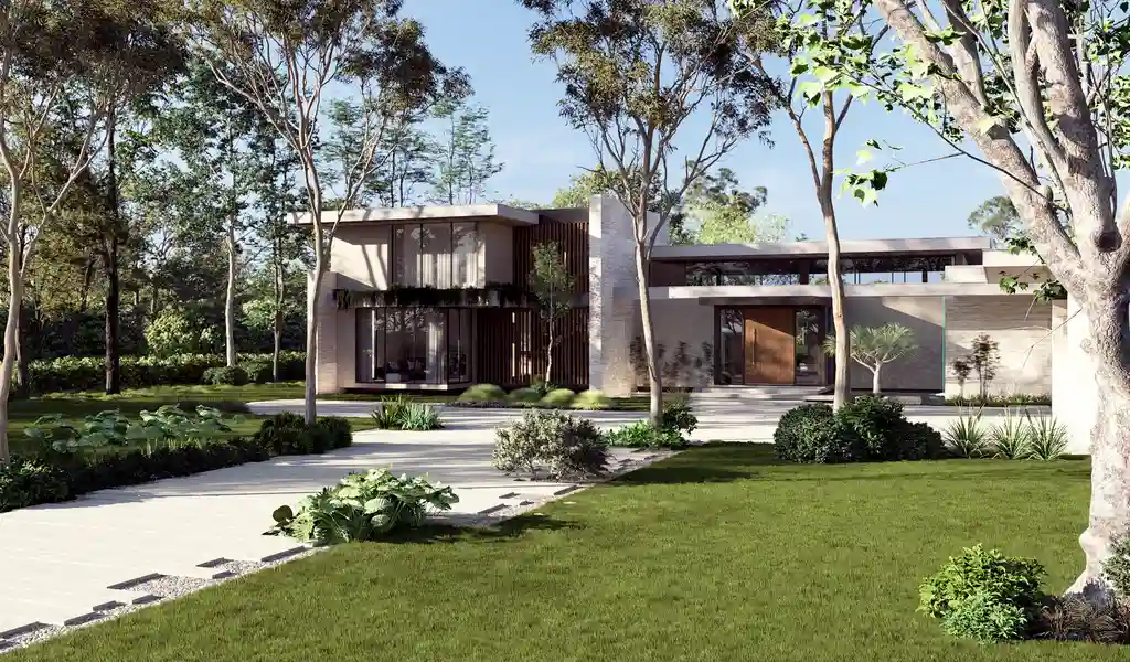 Atlantic Fields by SDH Studio, A Modern Retreat in Hobe Sound's Natural Landscape