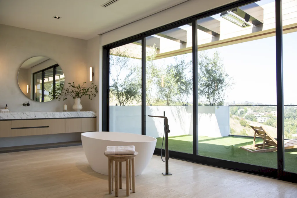 Getty View House by IR Architects A Sculptural Retreat Overlooking Los Angeles​ 11
