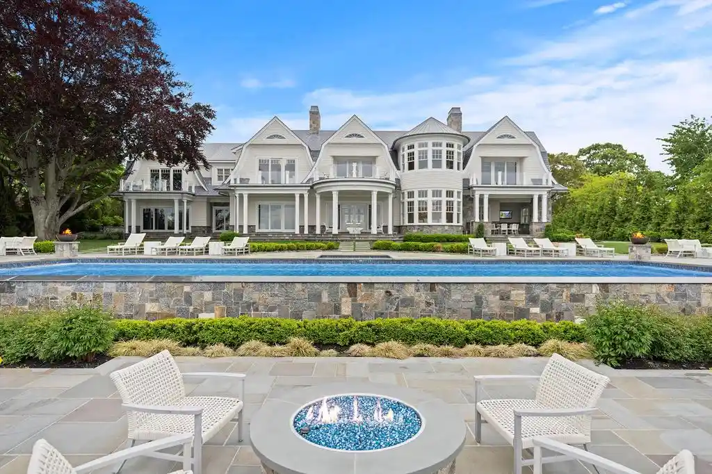 Stunning 25 Brewster Lane Brand New Waterfront Estate in Prestigious Strongs Neck East Setauket Asking 12.5 Million 1